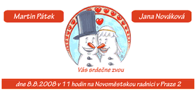 obrázek svatebního oznámení sněhuláci2