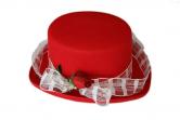 klobouk červený cy014a
